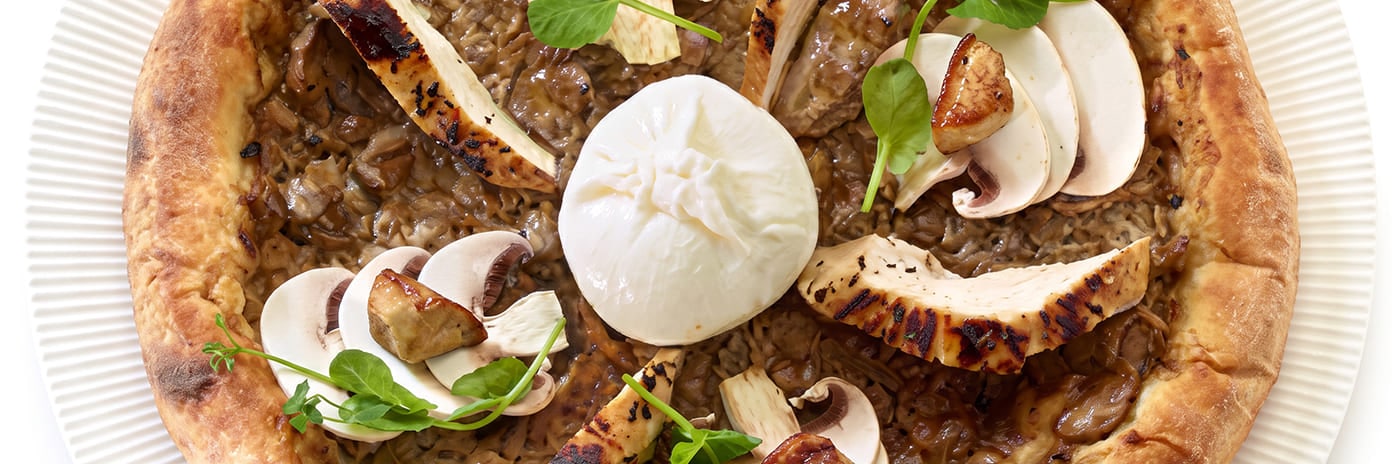Recette de chef - Pizza Gasconne