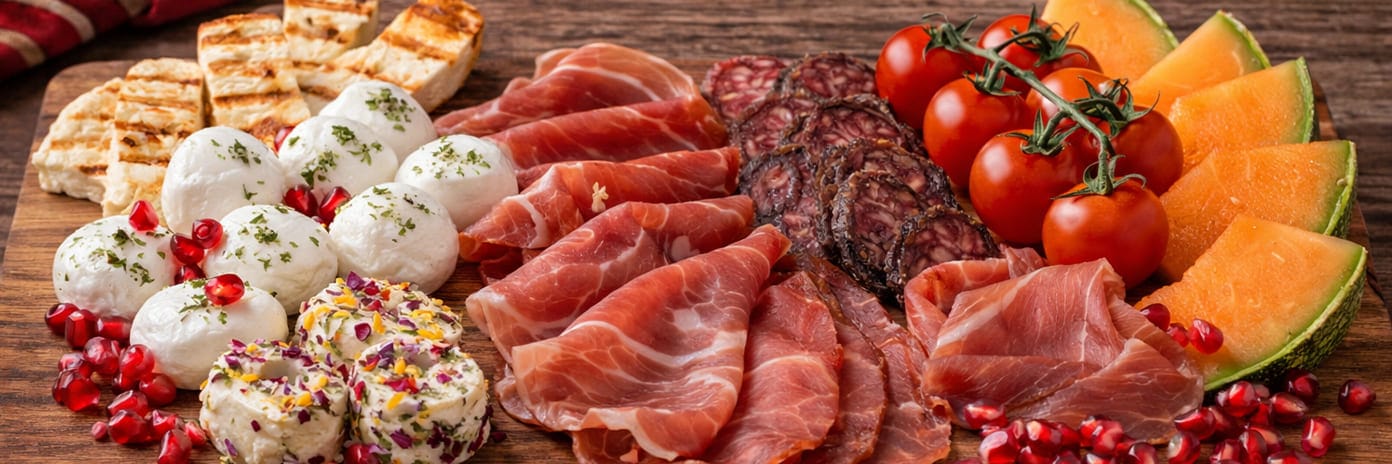 Recette de planche apéritive - Planche chaude d’été