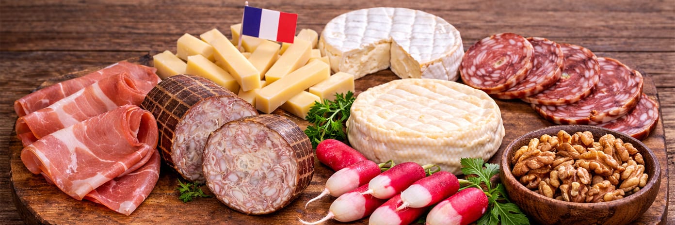 Recette de planche apéritive – Planche tour de France