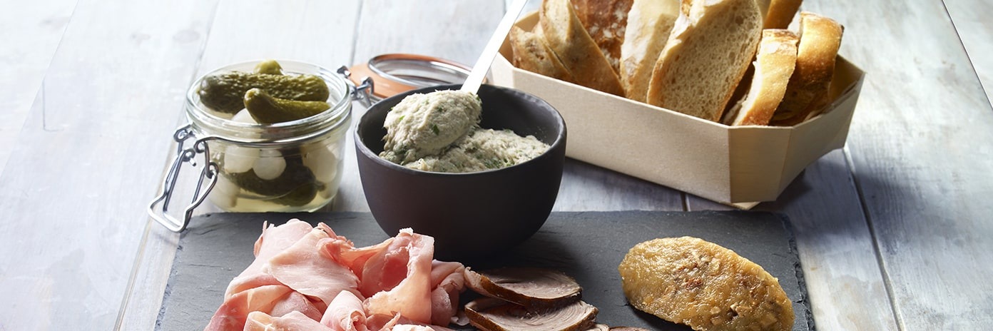 Recette de chef - Planche Le terroir breton
