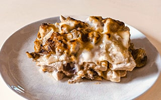 Recette de chef - Lasagne Poulet Champignons