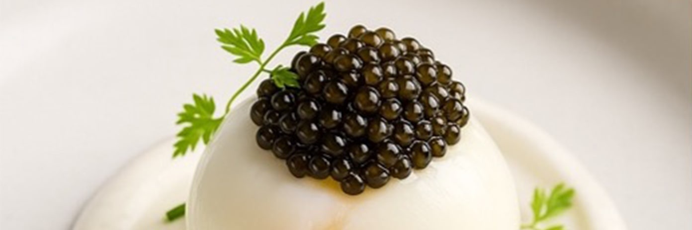 Recette de chef – Œuf mollet caviar – Raphaëlle Sinquin – 2025