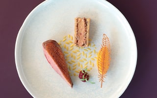 Recette de chef - Canettes des Dombes et compressé de cuisses confites - David Lachavannes