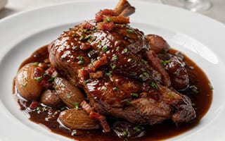 Recette de chef - Coq à la bière brune