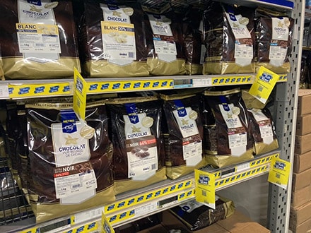 Exemple de signalétique chocolat METRO Chef  Achetez plus payez moins