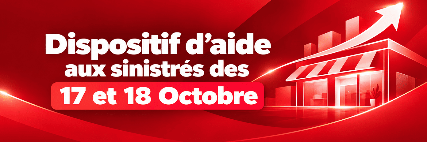 Bannière aides aux sinistrés des 17 et 18 octobre
