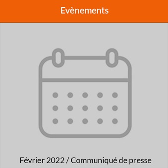 Communiqué de presse - Evènements - Février 2022