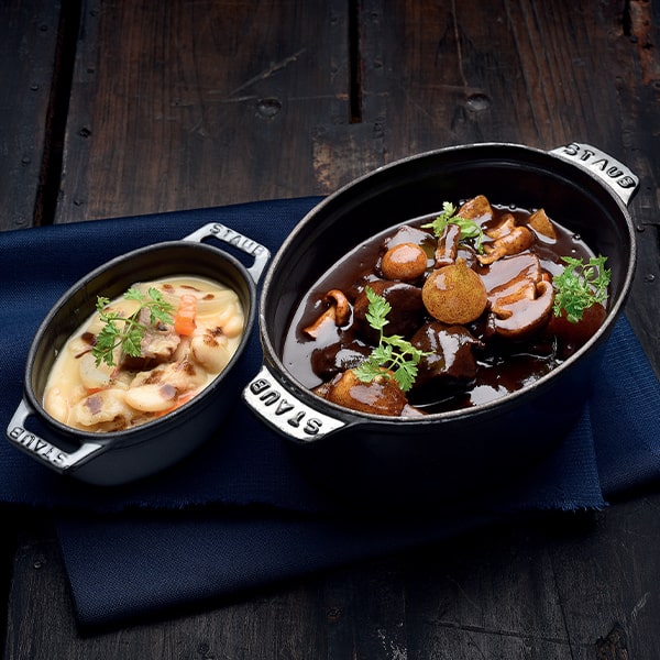 Recettes de chefs Sauté de chevreuil Cocotte de cocos METRO — free download