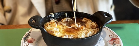 Bol de soupe à l'oignon