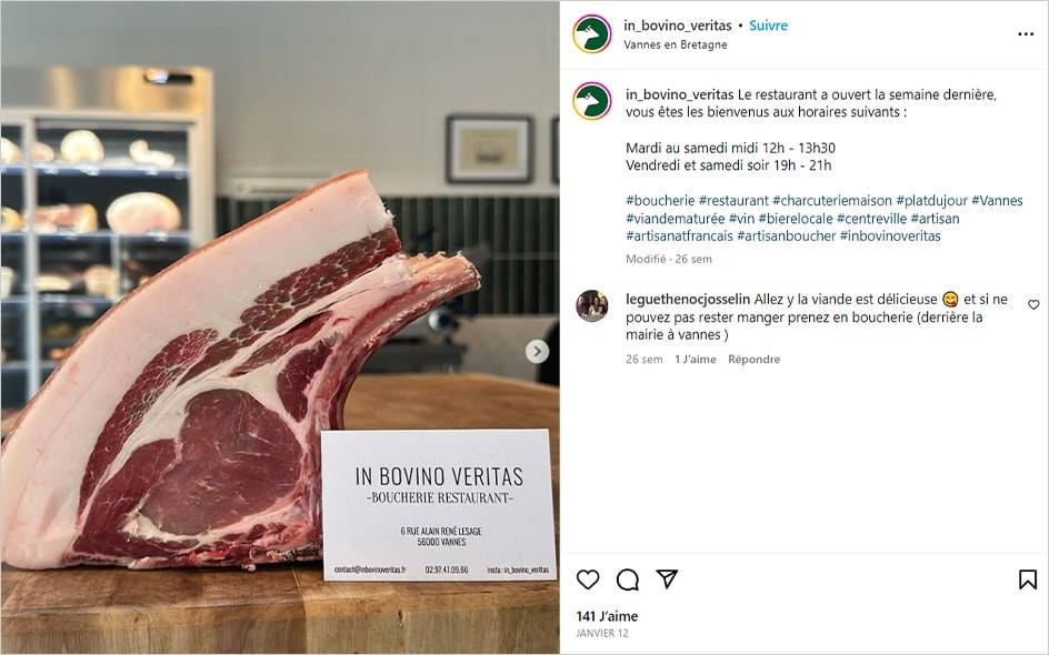Instagram In bovino veritas