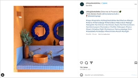 Instagram de ohlesjoliestoilettes