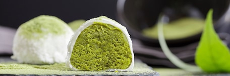Mochi japonais vert