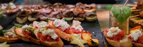 Plateau de toast pour l'apéritif