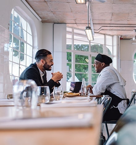 Entretien d'embauche en restauration