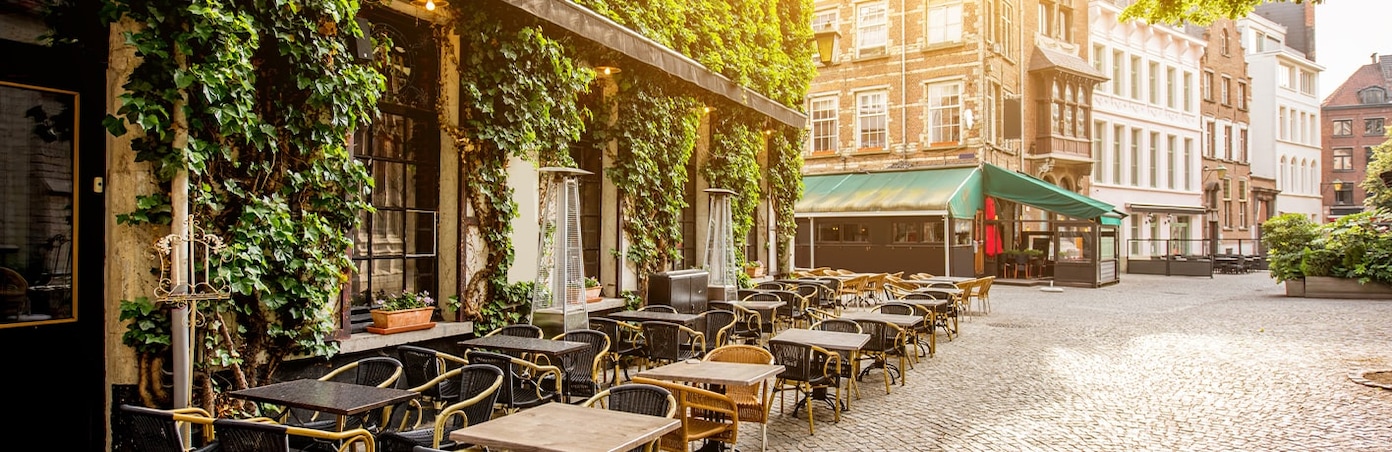 Terrasse de restaurant à Anvers
