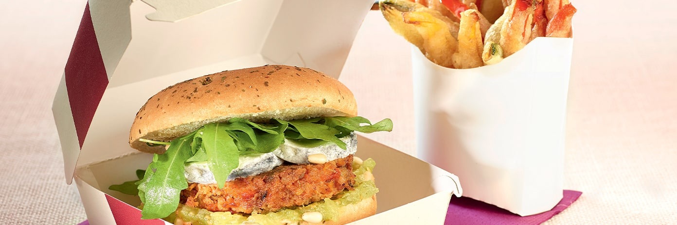 Recette de chef - Burger Veggie