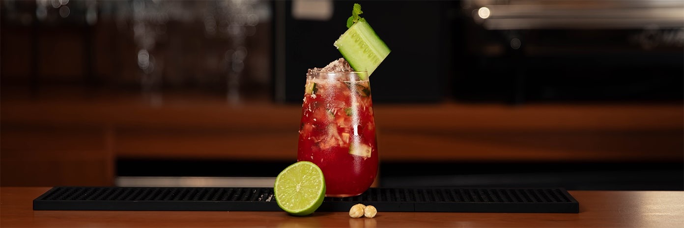 Cocktail de chef - Dry January but Happy Hour ! par Victor Delpierre, champion du monde