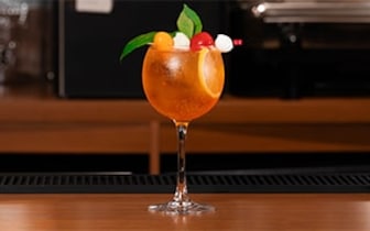 Cocktail de chef - Viva Italia Spritz par Victor Delpierre, champion du monde