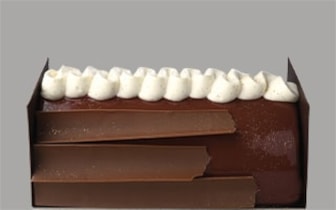 Recette de Chef - Bûche trois chocolats de Philippe Rigollot