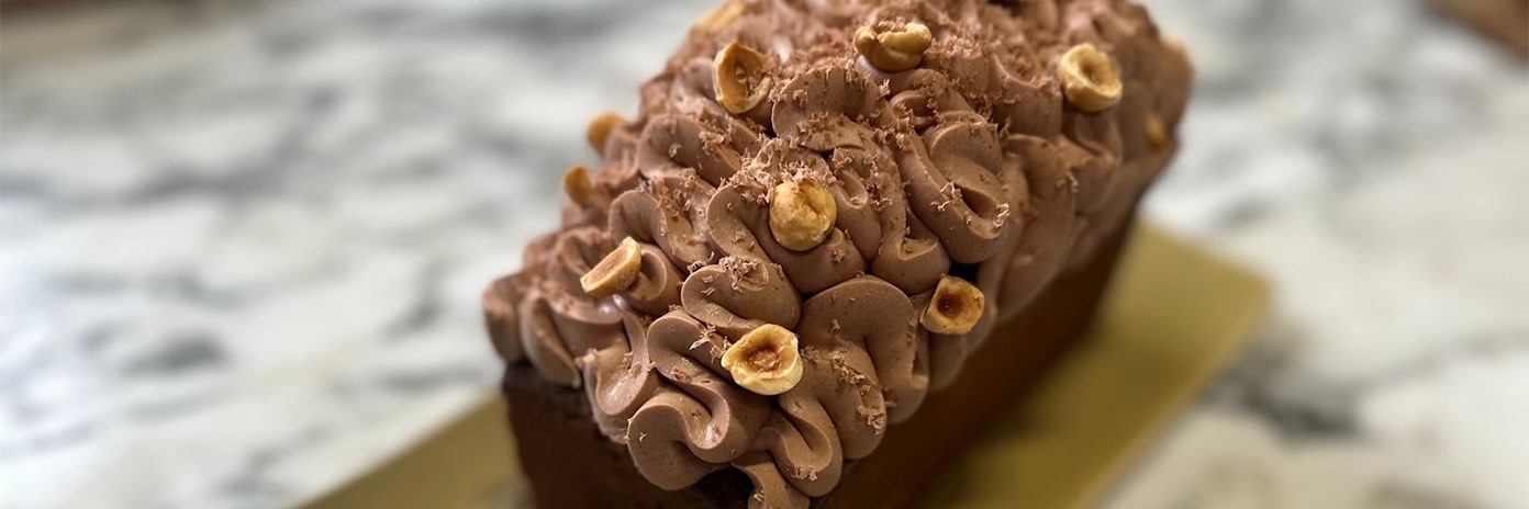 Recette de chef - Cake noisette - Jeffrey Cagnes
