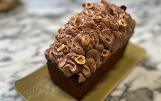 Recette de chef - Cake noisette - Jeffrey Cagnes