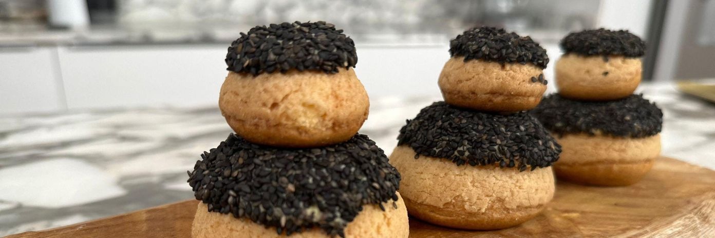 Recette de chef - Chou exotique façon religieuse - Jeffrey Cagnes