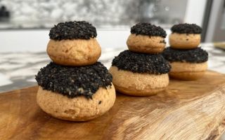 Recette de chef - Chou exotique façon religieuse - Jeffrey Cagnes