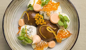 CLÉMENTINE EN BABAS ET TAGETE FLEURIE