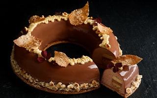 Recette de Chef - Entremets, noisette, jivara