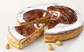 Galette noisette pomme par Philippe Rigollot