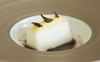 Recette de Chef - Guimauve glacée au citron et à l'algue nori