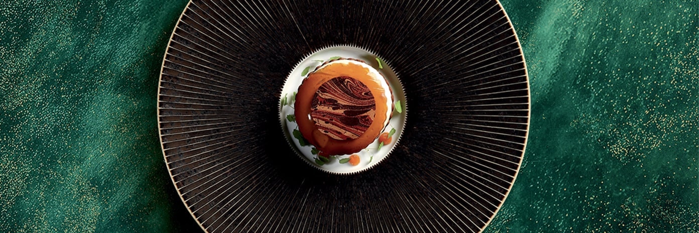 Recette de chef – Tarte chocolat façon tiramisu – Rodolphe Regnauld