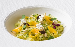 Recette de chef – Salade courge spaghetti