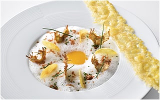 Recette de Chef - Divin parmigiano reggiano AOP et son œuf parfait