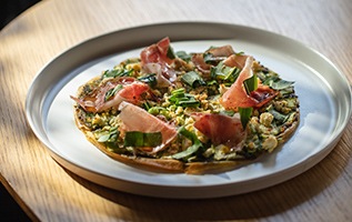 tarte brousse asperge speck