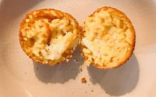 Recette de chef - Arancini Cacio & Pepe - Emilio Giagnoni