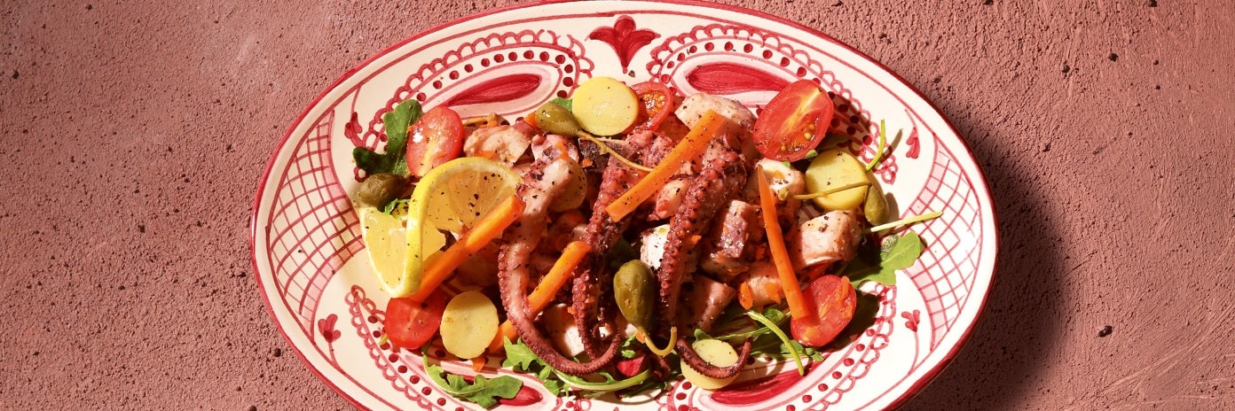 Recette de chef - Salade di polipo