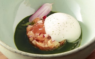 Recette de chef - Radis et Rhubarbe