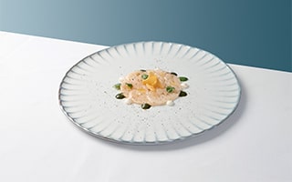 Recette de chef - Saint-Jacques, cresson, reblochon