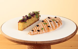 Recette de chef - Filet de turbot, pomme de terre, truffe, crémeux de moules - JF Bury