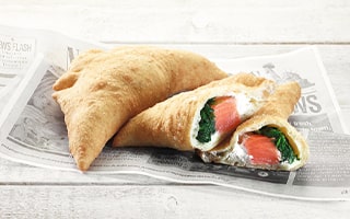 Recette de Chef - Fritta, le chausson au saumon