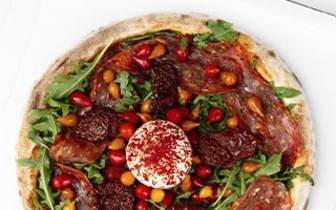 Recette de Chef - Pizza La Calabraise saucisson