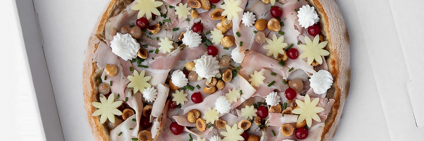 Recette de Chef - Pizza 'C'era una volta' au topinambour et ricotta