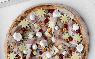 Recette de Chef - Pizza 'C'era una volta' au topinambour et ricotta