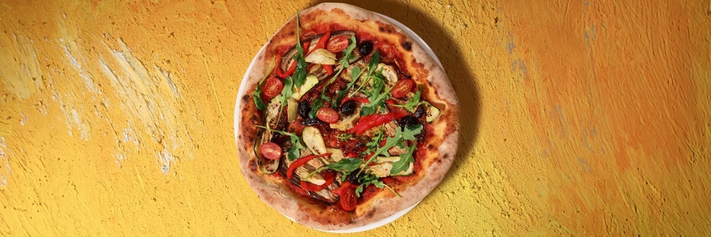 Recette de chef - Pizza Vegetariana