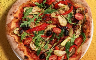 Recette de chef - Pizza Vegetariana