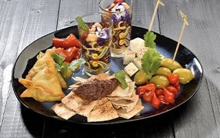 Recette de Chef - Planche apéritive "L'orientale"