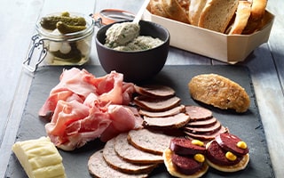 Recette de chef - Planche Le terroir breton