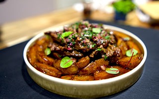 Recettes de chefs |Finger de bavette et pommes de terre au jus| METRO