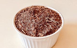 Recette de chef - Mousse au chocolat avec copeaux